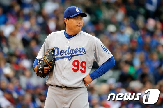 본문 이미지 - LA 다저스 류현진. ⓒ AFP=News1