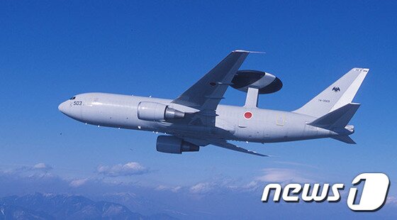 본문 이미지 - 일본 항공자위대의 E-767 조기경보통제기(일본 항공자위대 제공) ⓒ News1