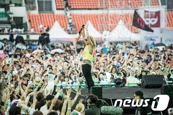 '2016 전주얼티밋뮤직페스티벌(JUMF)' 공연 모습/뉴스1 DB