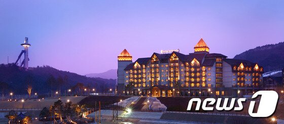 본문 이미지 - 인터컨티넨탈 알펜시아 평창리조트 전경. (뉴스1 DB)