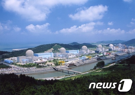 전남 영광 한빛원자력발전소 전경. © News1