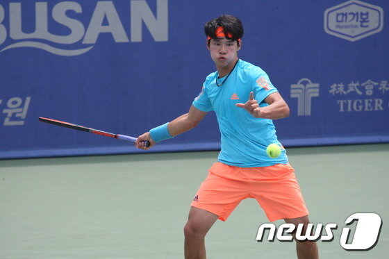 본문 이미지 - 권순우.(제공=테니스코리아) ⓒ News1