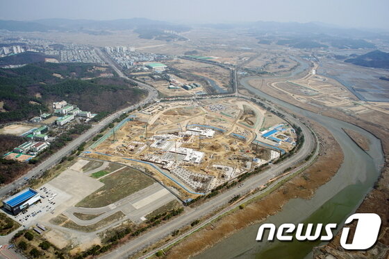 본문 이미지 - 안산 그랑시티자이 2차 부지 전경(제공=GS건설)ⓒ News1