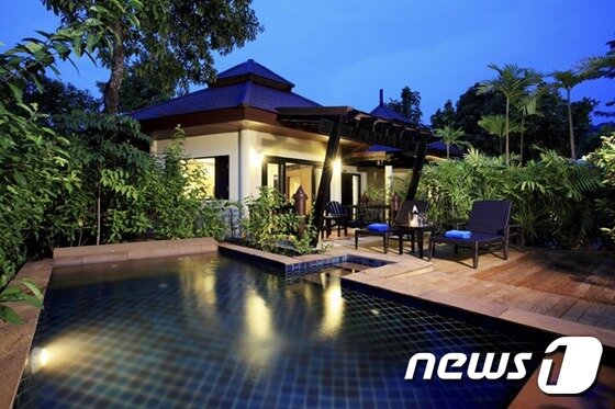 본문 이미지 - 풀빌라 객실. 센타라호텔 제공.ⓒ News1