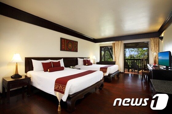 본문 이미지 - 디럭스 룸. 센타라 호텔 제공.ⓒ News1