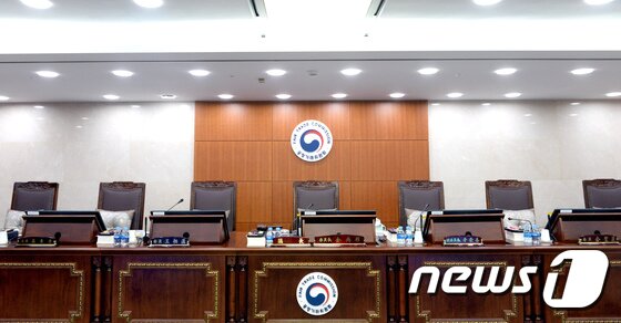 본문 이미지 - 정부세종청사 공정거래위원회 전원회의 심판정. 2017.6.28/뉴스1 ⓒ News1 장수영 기자