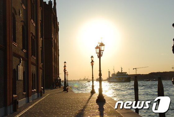 본문 이미지 - 해 질 녘의 베네치아. 김보영 소장 제공.ⓒ News1