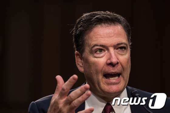 본문 이미지 - 제임스 코미 전 미국 FBI 국장 ⓒ AFP=뉴스1 ⓒ News1 우동명 기자