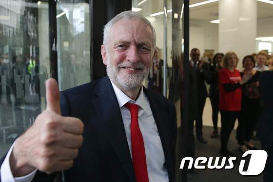 본문 이미지 - 영국 노동당의 코빈 대표. ⓒ AFP=뉴스1