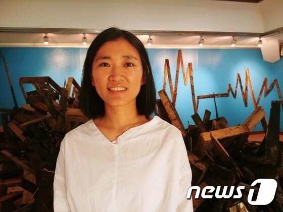 본문 이미지 - 김도희 작가. 2017.7.18/ⓒ News1 김아미 기자