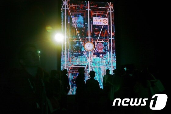 본문 이미지 - 박경근 '1.6초' 한 장면. (백남준아트센터 제공) ⓒ News1