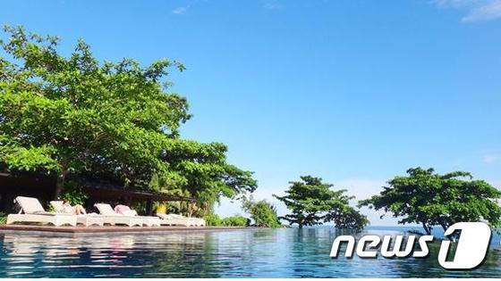 본문 이미지 - 전 객실이 스위트급인 아모리타 리조트. 임유정 독자 제공.ⓒ News1