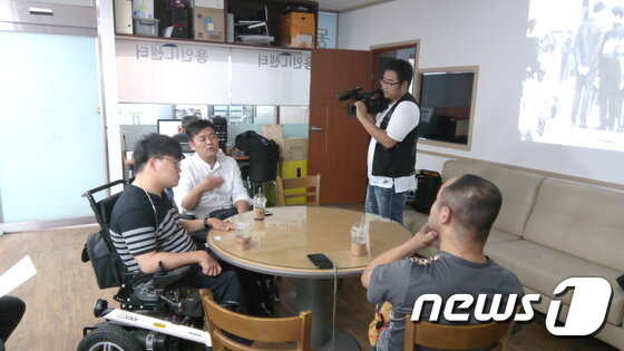 본문 이미지 - 영화학교 교육 장면.(용인시 제공)ⓒ News1