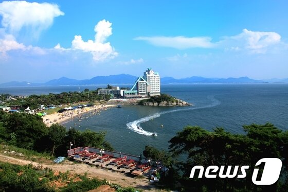 본문 이미지 - 부안 모항해수욕장 전경 ⓒ News1