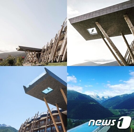 본문 이미지 - 알핀 파노라마 호텔 공식 인스타그램 제공ⓒ News1