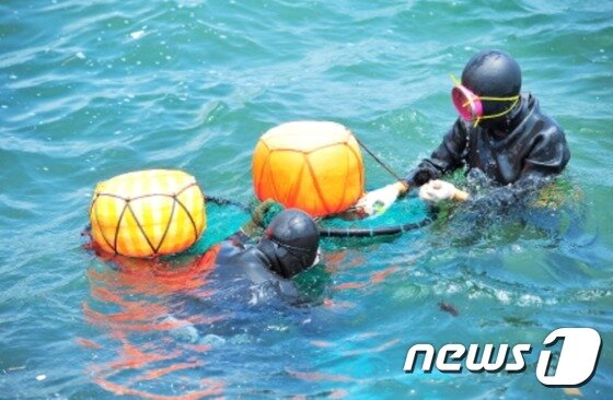 본문 이미지 - 해녀 물질 체험.(하도마을 홈페이지 갈무리)ⓒ News1