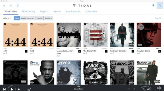 본문 이미지 - 룬에서 타이달을 플레이시킨 화면 ⓒ News1