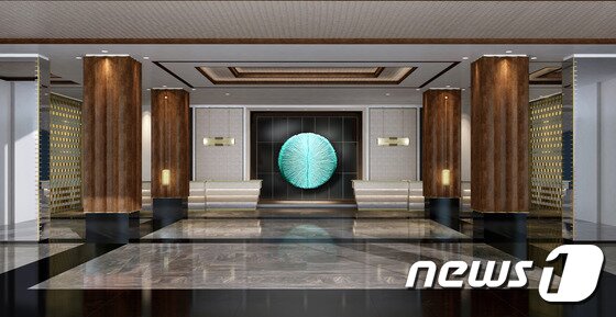 본문 이미지 - 로비. 르메르디앙 서울 제공.ⓒ News1