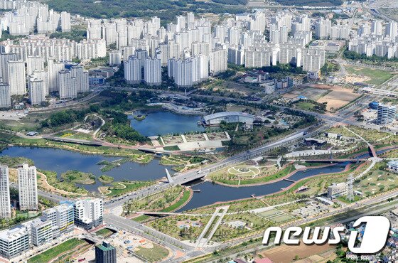 본문 이미지 - 파주 운정신도시 전경  ⓒ News1
