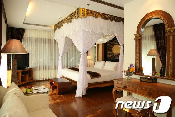 본문 이미지 - 로얄 풀빌라 내부. 센타라 그룹 제공.ⓒ News1