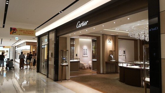 본문 이미지 - 까르띠에 매장 전경(뉴스1 DB).ⓒ News1