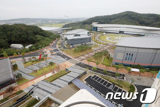 진천 국가대표선수촌 전경./뉴스1 © News1 임세영 기자