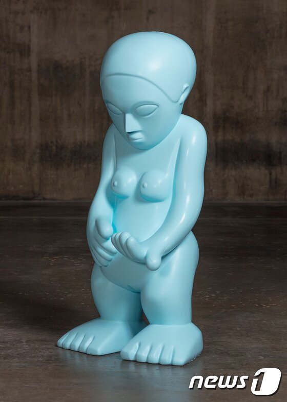 폴 매카시, Picabia Idol, 2016-2017, Silicone, 162.6 x 76.2 x 58.4 cm, Photography © 2017 Fredrik Nilsen, All Rights Reserved Courtesy of the artist, Hauser & Wirth and Kukje Gallery (국제갤러리 제공) © News1