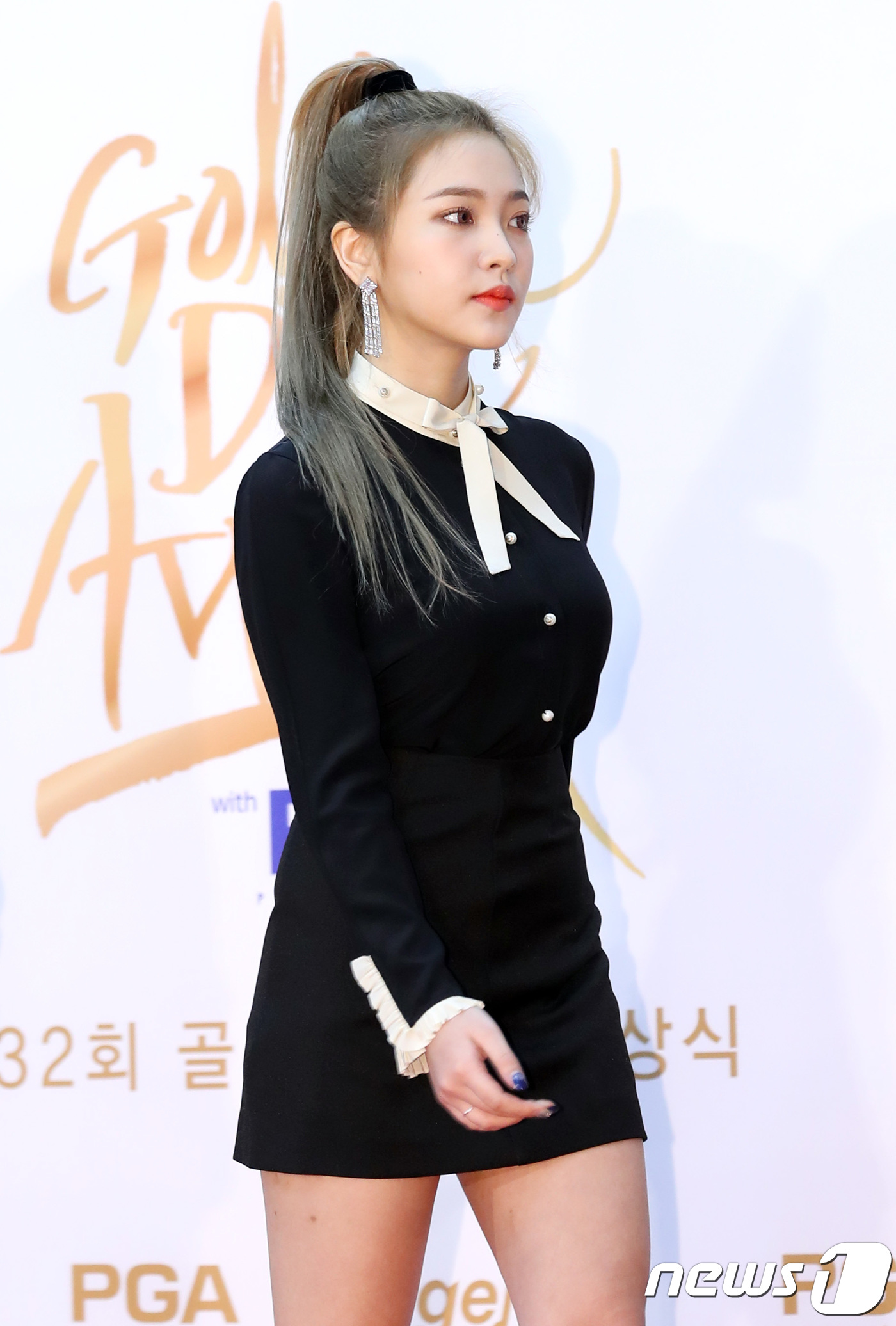 (일산=뉴스1) 권현진 기자 = 레드벨벳 예리가 10일 오후 일산 킨텍스 제1전시장에서 열린 ‘제32회 골든디스크 시상식’ 레드카펫 행사에 참석하고 있다. 2018.1.10./뉴스 …