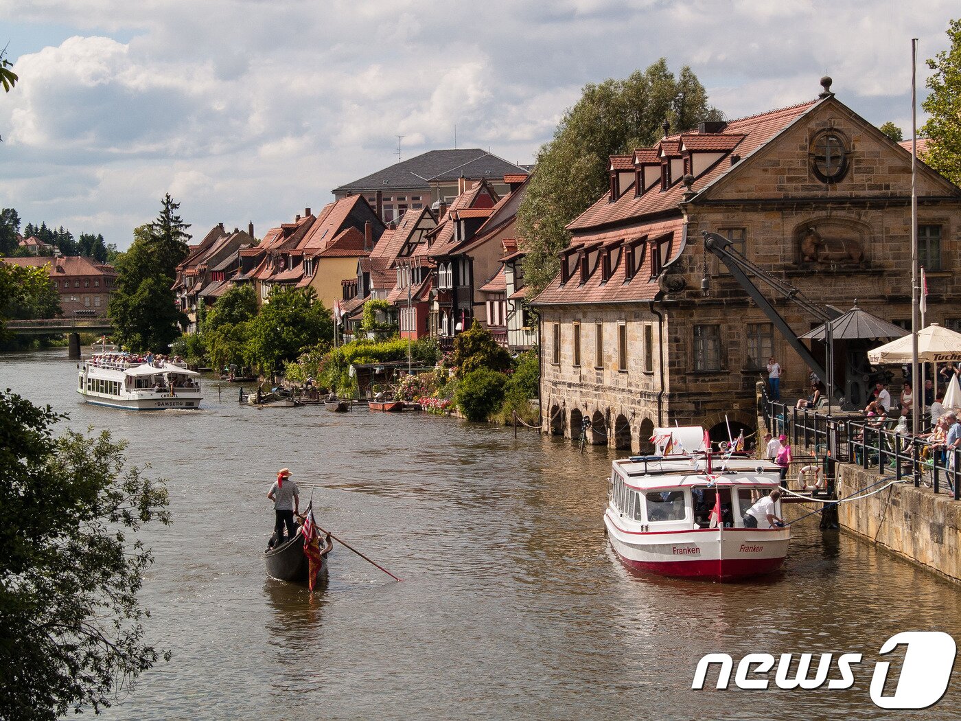 본문 이미지 - '작은 베네치아'로 불리는 밤베르크. flickr_Michael 제공ⓒ News1