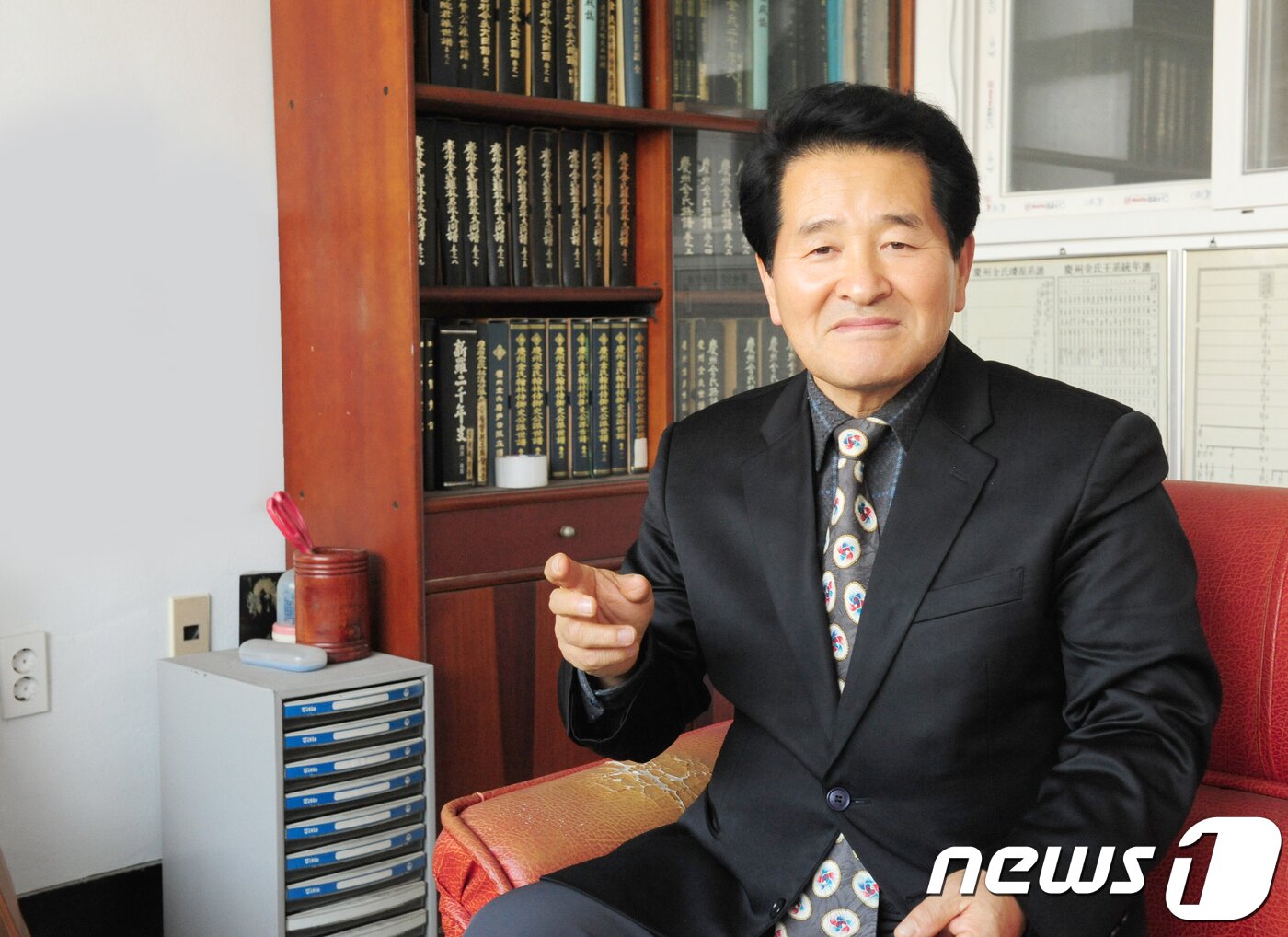 본문 이미지 - 김경민 전 부안독립신문 대표이사 ⓒ News1 김대홍 기자