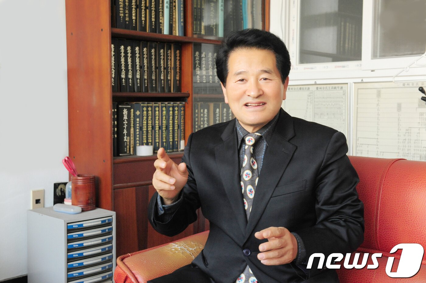 본문 이미지 - 김경민 전 부안독립신문 대표이사 ⓒ News1 김대홍 기자