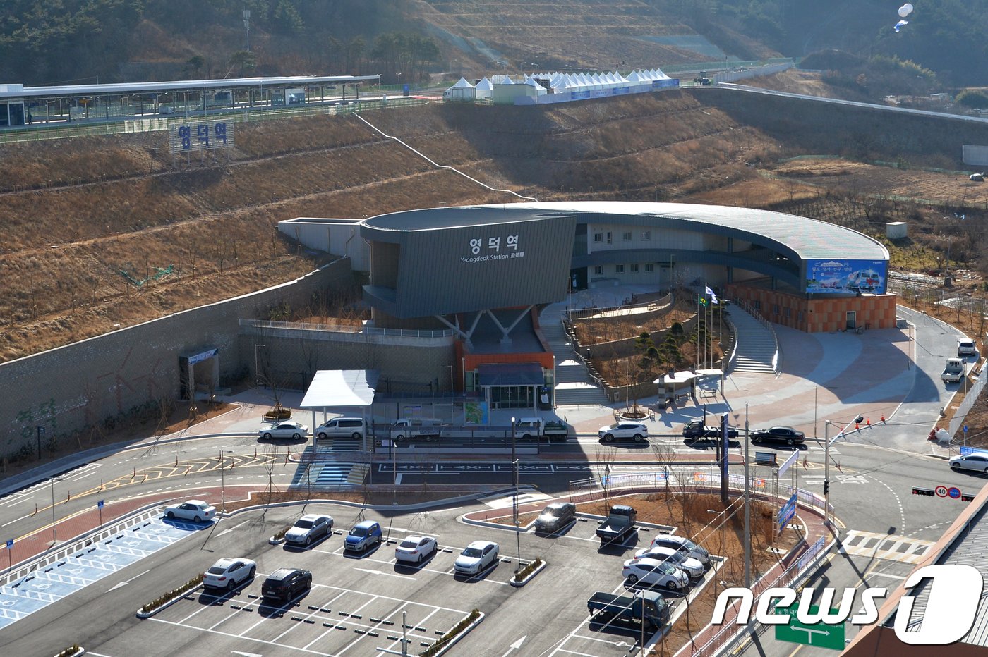 본문 이미지 - 동해중부선 포항~영덕 구간 영덕역 모습..2018.1.25/뉴스1 ⓒ News1 최창호 기자