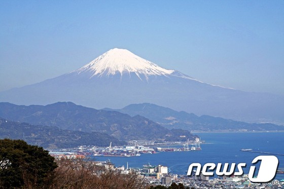 시즈오카에 있는 후지산. 일본정부관광국 제공.© News1