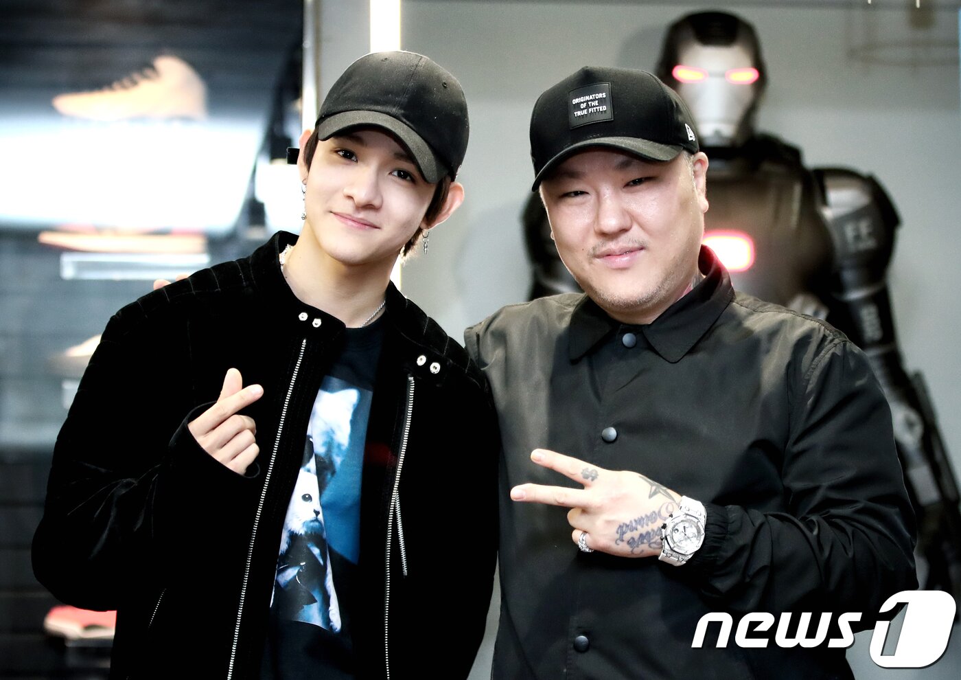 본문 이미지 - 2018.01.04.역삼동 브레이브 엔터테인먼트. 제작자 용감한형제와 가수 사무엘 인터뷰. ⓒ News1 권현진 기자