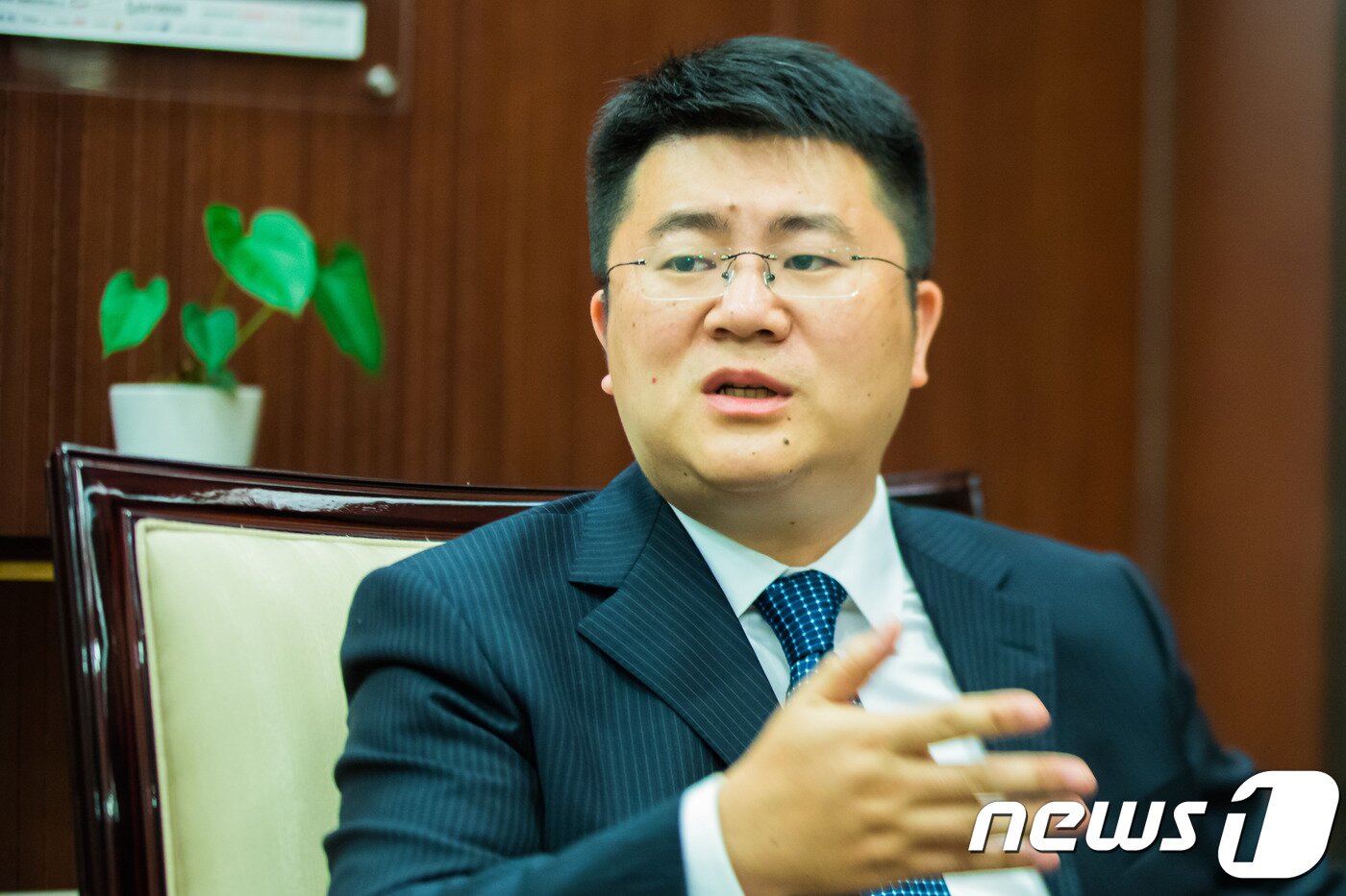 본문 이미지 - 페이위엔홍 상하이문화광장극장관리유한공사 부총경리ⓒ News1