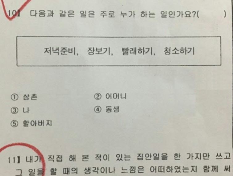 본문 이미지 - 성편견 시험 문제(서울시 제공).ⓒ News1