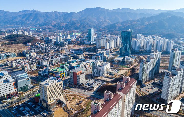 본문 이미지 - 혁신도시 내 전경(도로교통공단 제공) ⓒ 뉴스1 노정은 기자