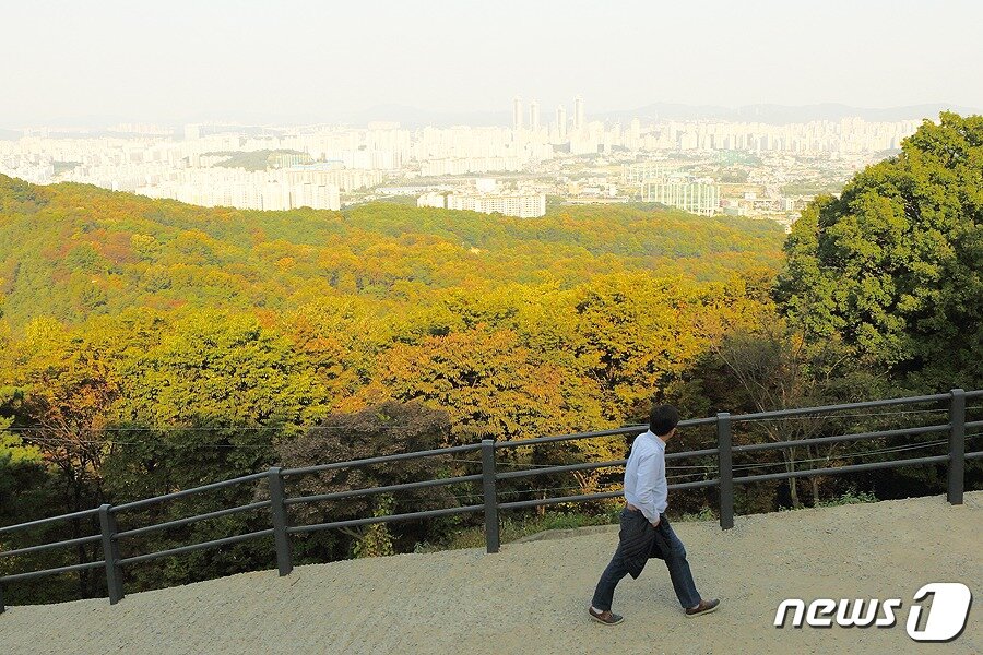 본문 이미지 - 오산 독산성 길(사진제공=경기관광공사)/ⓒ News1