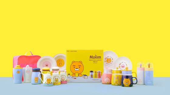 본문 이미지 - '맥심X카카오프렌즈 스페셜 패키지' ⓒ News1