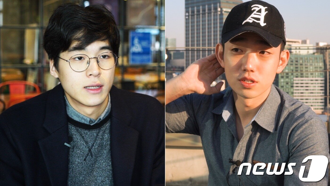 본문 이미지 - 수능 만점자 민준홍씨(왼쪽)와 김승덕씨. ⓒ News1