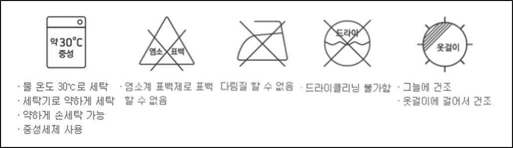 본문 이미지 - 플리스 소재 세탁법 세탁기호 ⓒ News1