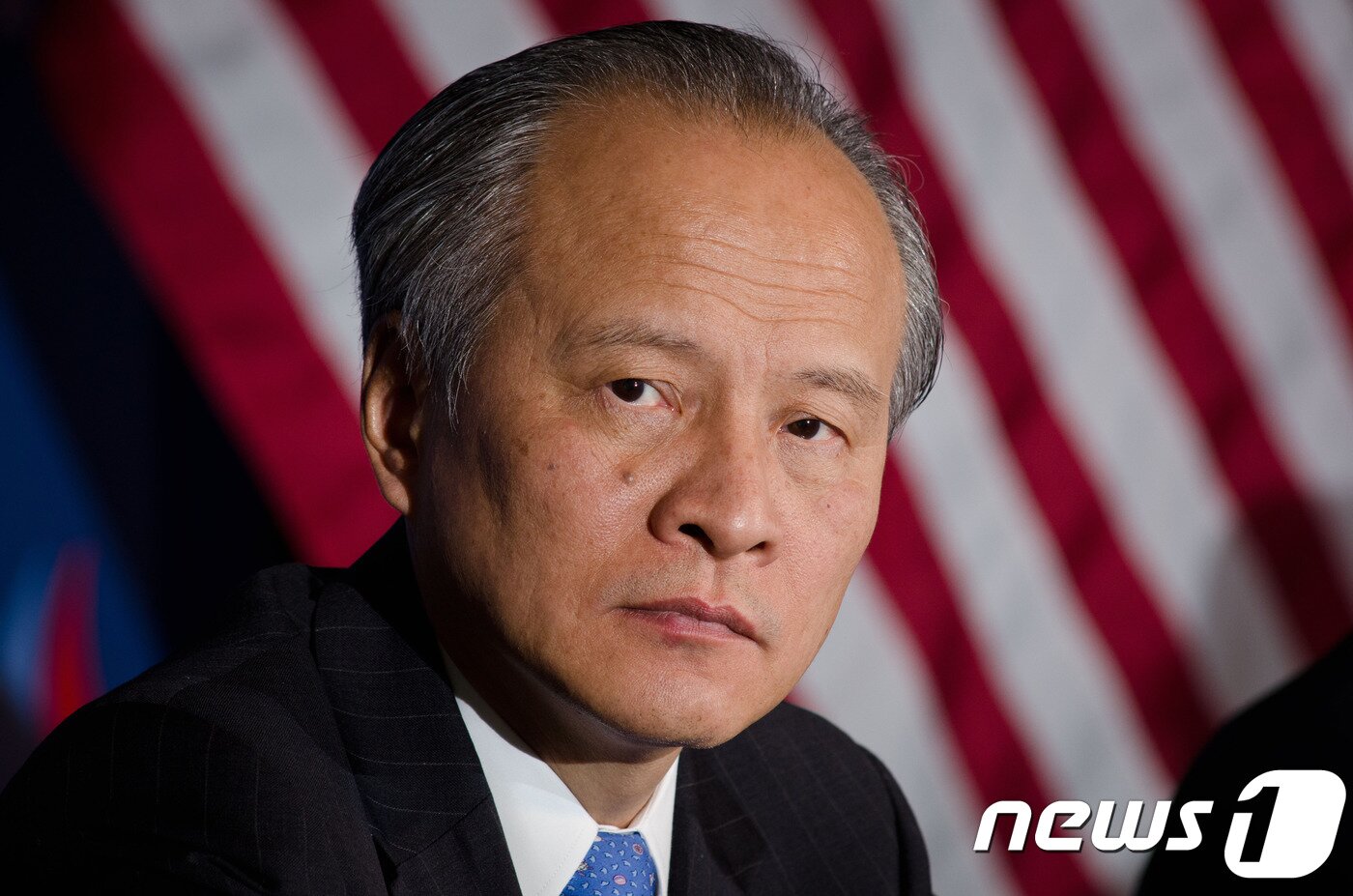 본문 이미지 - 추이톈카이 주미 중국대사 ⓒ News1