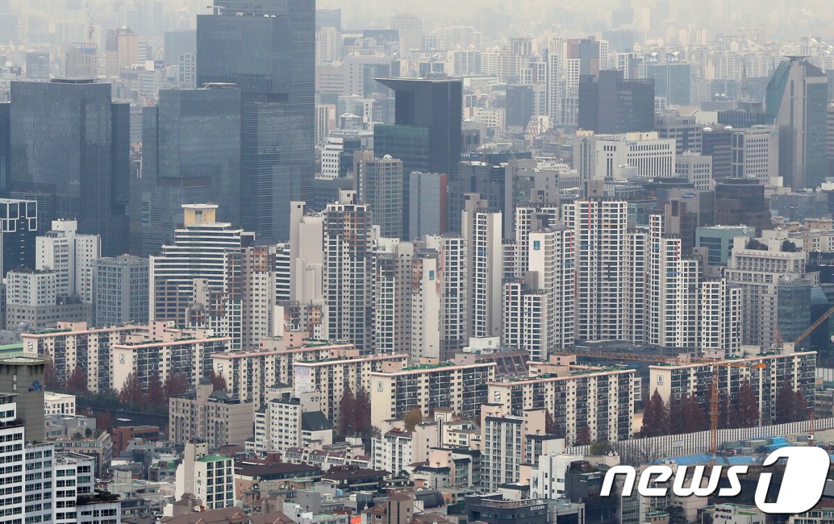 서울 강남구 개포동 아파트 단지. 2018.11.29/뉴스1 © News1 구윤성 기자