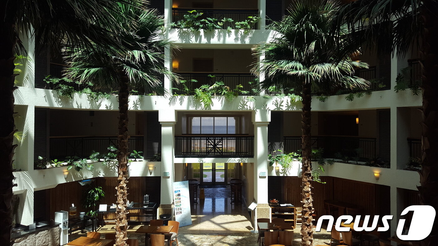 본문 이미지 - 힐튼 호텔 속의 또 다른 호텔 '더 타시' ⓒ News1 문창석 기자
