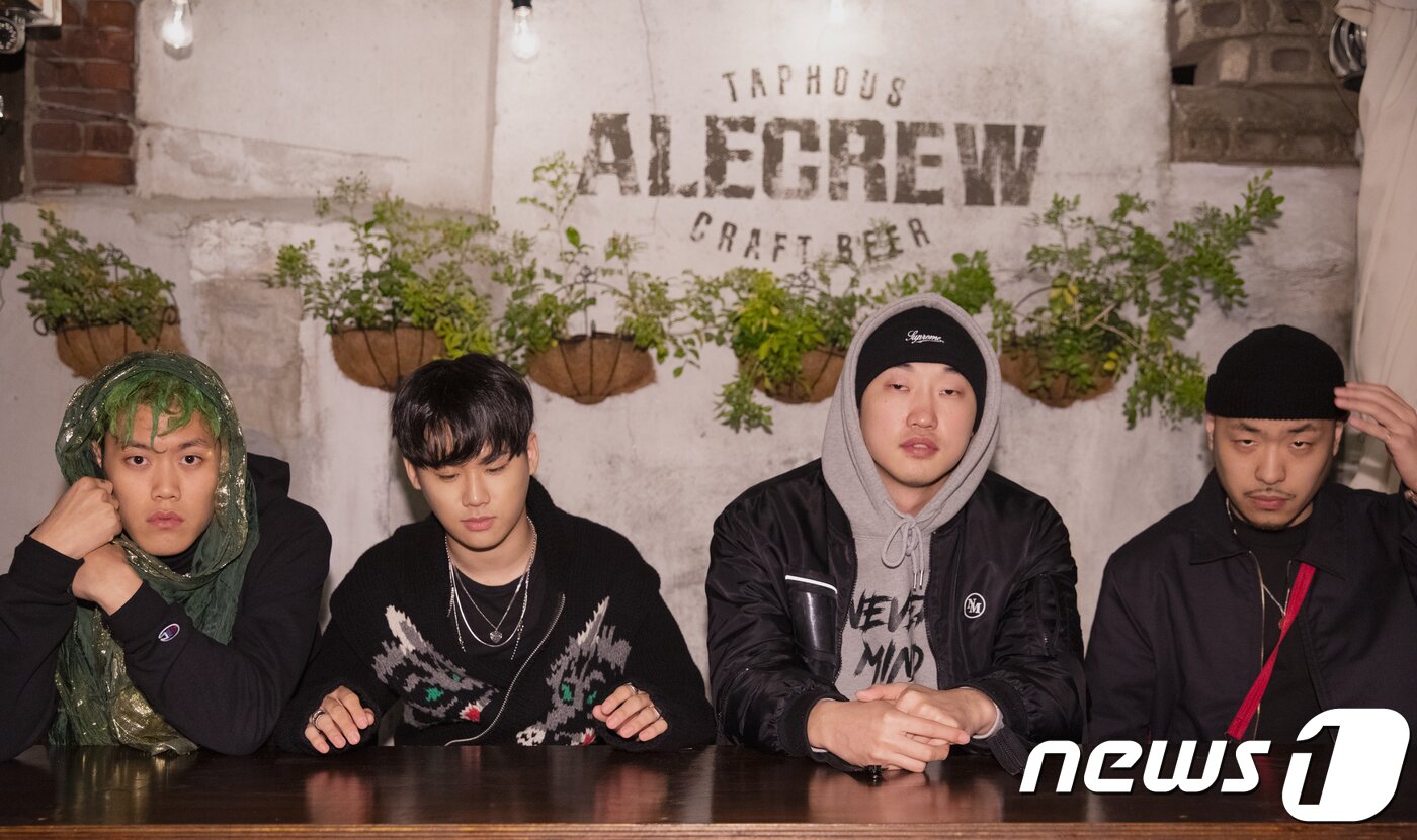 본문 이미지 - Mnet '쇼미더머니 트리플세븐' 래퍼 제네더질라(왼쪽부터), 쿠기, EK, 오디 [N딥:풀이 ] 인터뷰 / 뉴스1 ⓒ News1 강고은 기자