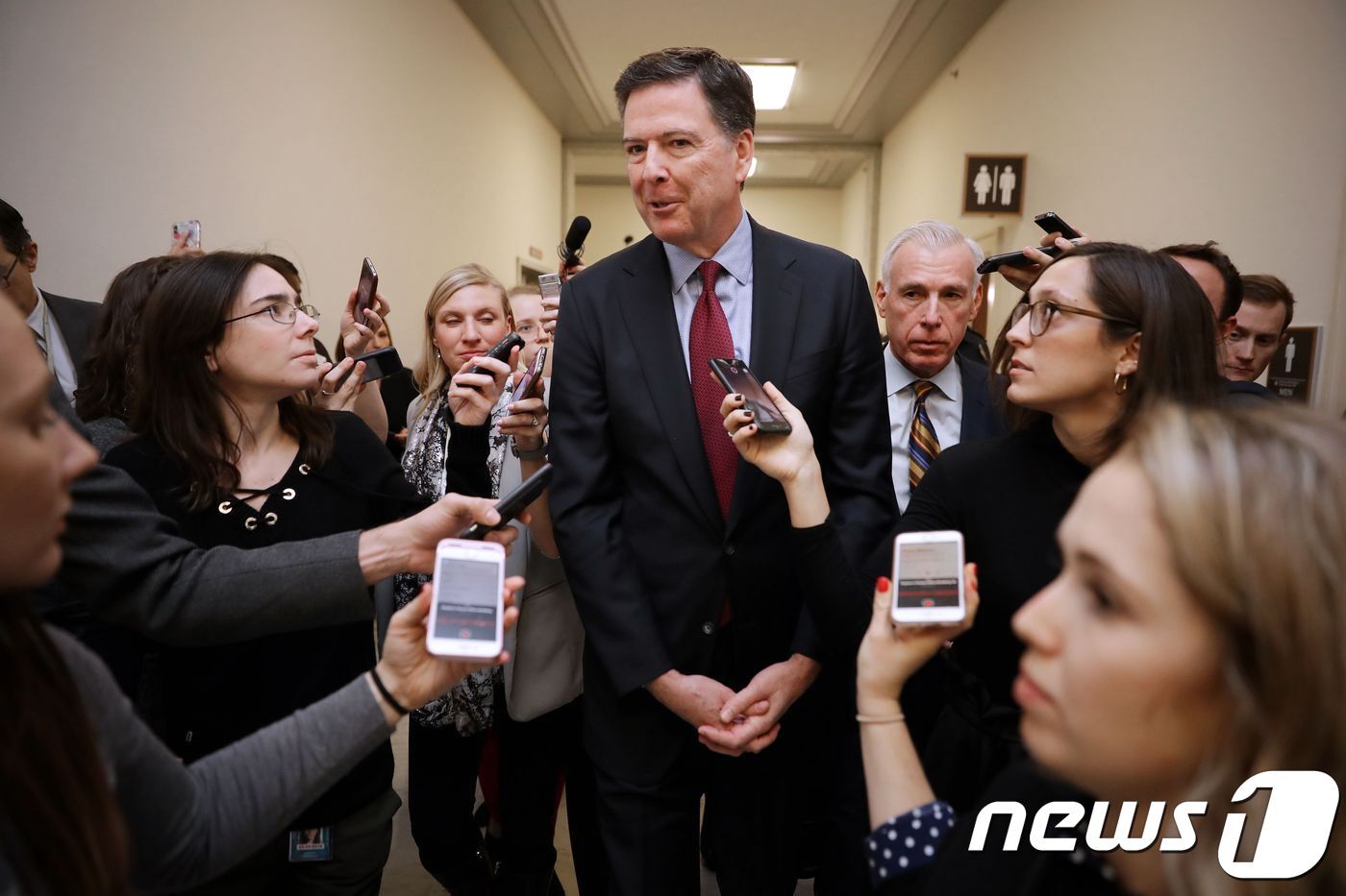 본문 이미지 - 제임스 코미 전 FBI 국장. ⓒ AFP=뉴스1 ⓒ News1 우동명 기자