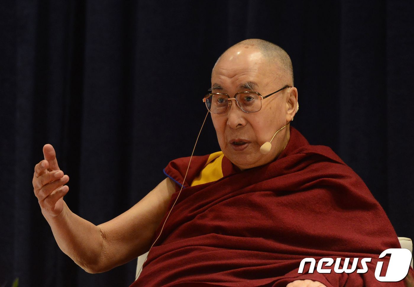 본문 이미지 - 티베트불교의 정신적인 지도자 달라이 라마. ⓒ AFP=뉴스1 ⓒ News1 자료 사진 