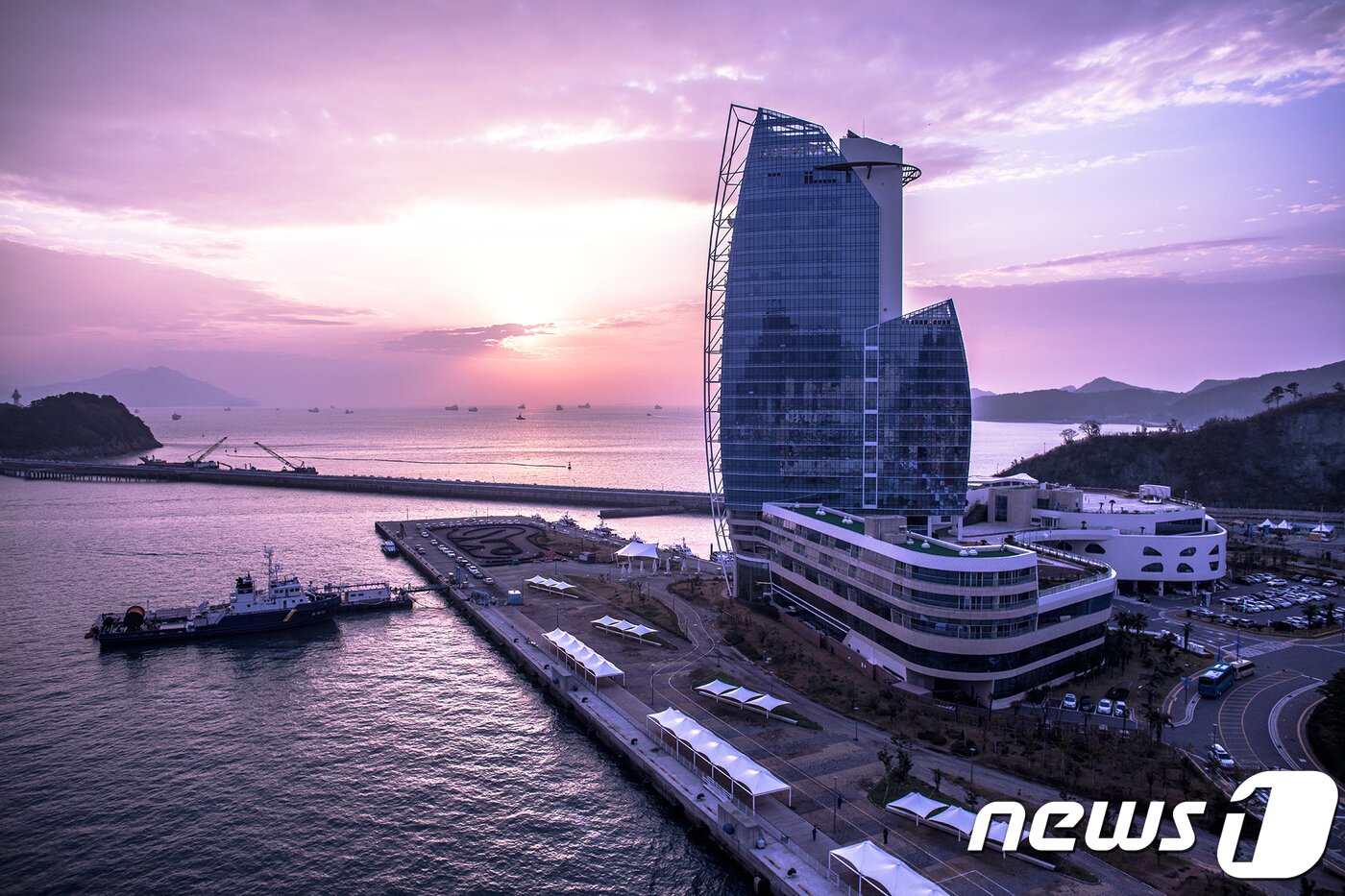 본문 이미지 - 엠블호텔 여수(대명호텔앤리조트 제공) ⓒ News1