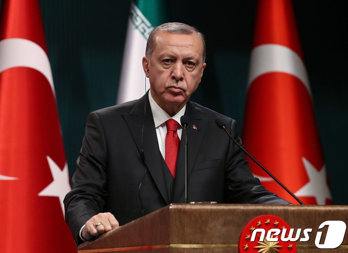 본문 이미지 - 레제프 타이이프 에르도안 터키 대통령 <자료사진> ⓒ AFP=뉴스1 ⓒ News1 우동명 기자
