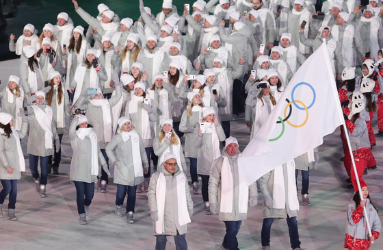 러시아, 12년 만에 국기 달고 패럴림픽 출전…金 따면 국가 허용